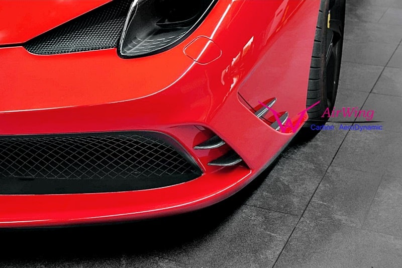 FERRARI 458 Speciale capristo carbon canards- Dry carbon 01